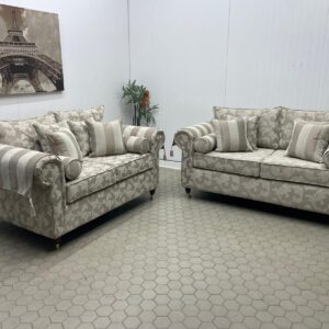 Pair of Floral Sofas